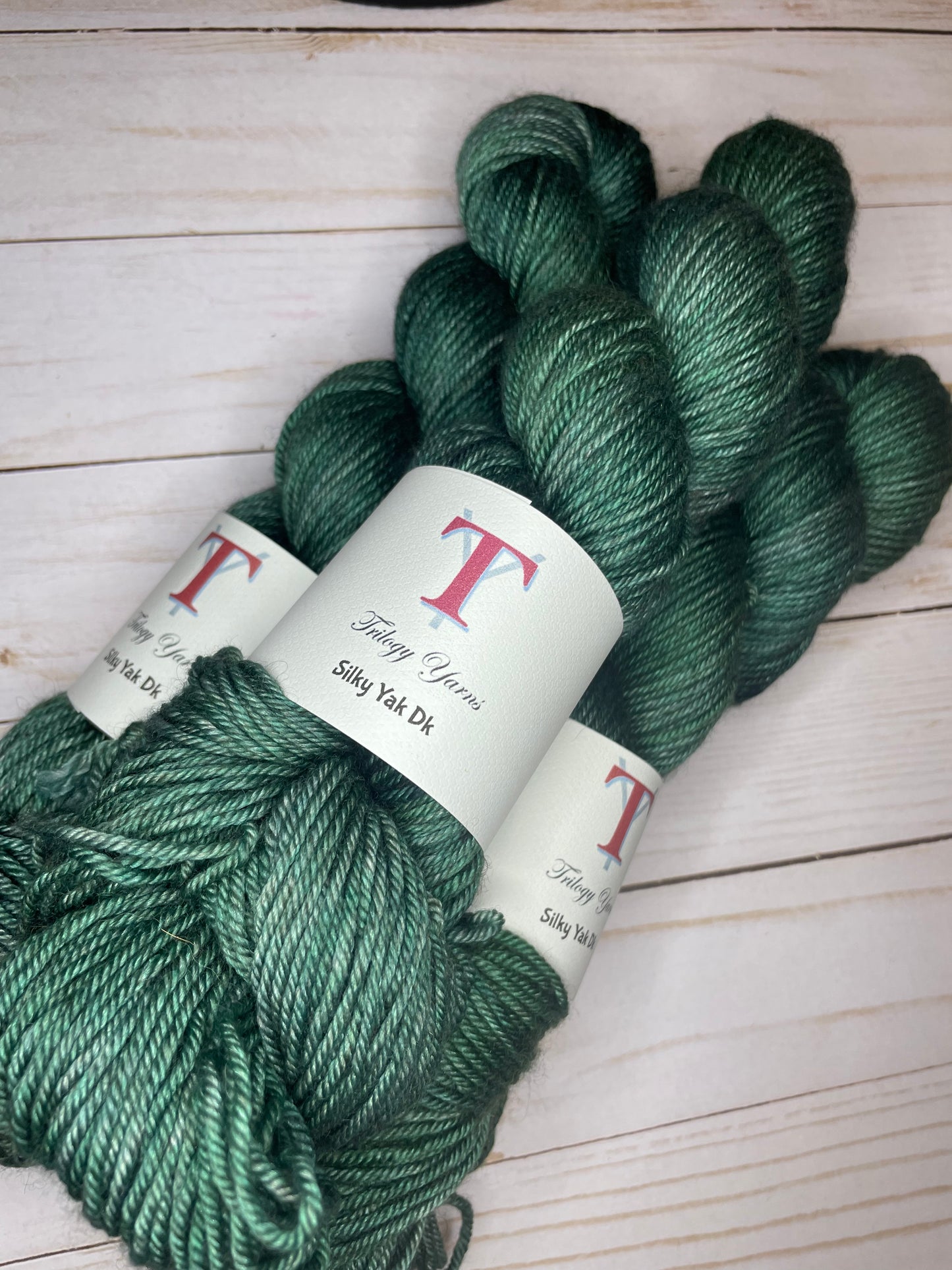 Forest Green: Silky Yak DK