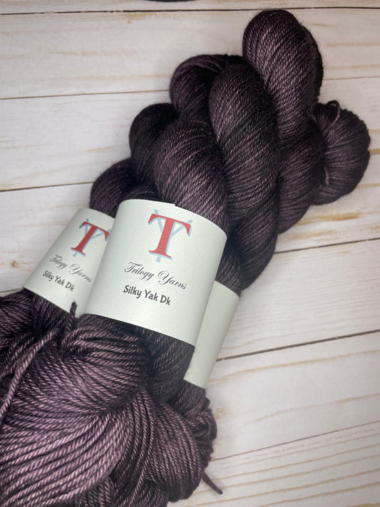 Eggplant: Silky Yak DK