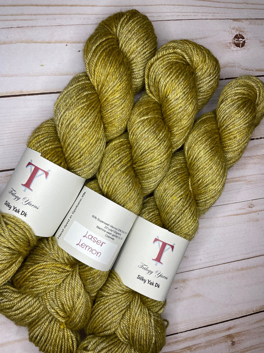 Laser Lemon: Silky Yak DK