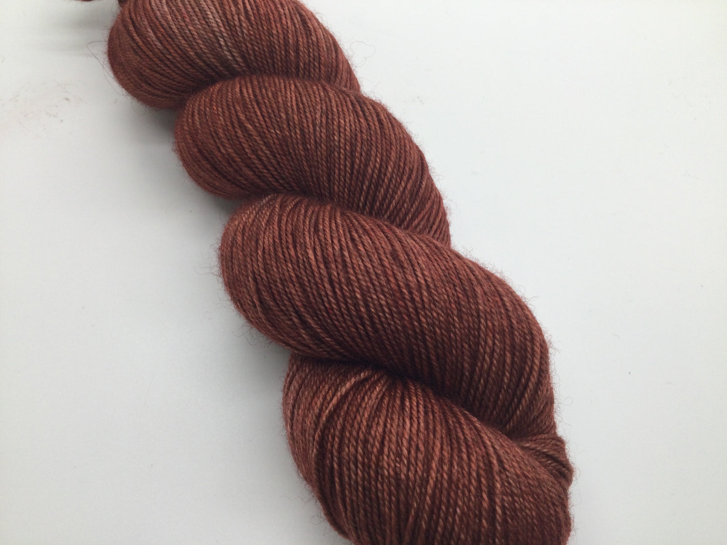 Burnt Orange: Yak Sock